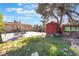 The backyard showcases a patio area for outdoor seating and dining at 4970 E Van Buren Ave, Las Vegas, NV 89110