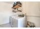 Washer and dryer in the laundry room at 4970 E Van Buren Ave, Las Vegas, NV 89110