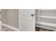Walk-in closet showing shelving, ample space, and wood-look floors at 531 Coolidge Ave, Henderson, NV 89015
