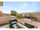 Outdoor balcony with comfortable seating area offering serene views and a relaxing atmosphere at 80 Pristine Glen St, Las Vegas, NV 89135