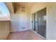 Enclosed patio with sliding doors and an additional storage closet at 8408 Running Deer Ave # 103, Las Vegas, NV 89145