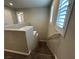 Carpeted staircase with neutral walls, leading to the upper level of the home at 961 Spiracle Ave, Henderson, NV 89002
