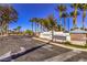 Community Center signage with palm trees and manicured landscaping at 1821 Eagle Mesa Ave, Henderson, NV 89012