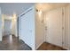 Bright entryway featuring hard surface floors and white trim throughout at 2110 Sealion Dr # 101, Las Vegas, NV 89128