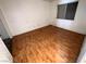 Empty bedroom with wood flooring and natural light at 2228 Saint Paul Way, Las Vegas, NV 89104