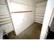 Large walk-in closet with multiple shelves for storage at 2228 Saint Paul Way, Las Vegas, NV 89104
