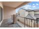 Outdoor balcony provides great exterior views of the community at 2231 Desert Prairie St, Las Vegas, NV 89135
