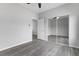 Spacious bedroom with mirrored closet doors and neutral color scheme at 2231 Desert Prairie St, Las Vegas, NV 89135
