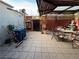 Backyard patio area with a pergola and outdoor furniture at 2425 Paradise Village Way, Las Vegas, NV 89120
