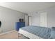 Bedroom with carpet, a dresser, and doorway at 2451 N Rainbow Blvd # 2067, Las Vegas, NV 89108