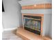 Close-up of a fireplace featuring decorative tiles at 2451 N Rainbow Blvd # 2067, Las Vegas, NV 89108