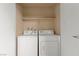 Laundry room featuring in-unit washer and dryer at 2451 N Rainbow Blvd # 2067, Las Vegas, NV 89108