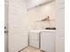 Laundry room with a washer and dryer at 2575 Evening Twilight Ave, Henderson, NV 89044