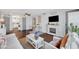 Spacious living area with dining, fireplace, and comfortable seating at 3125 N Buffalo Dr # 1105, Las Vegas, NV 89128