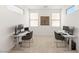 Bright home office with two workstations, natural light, and neutral decor at 3243 Fountaintree Ave, Henderson, NV 89044