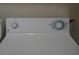 GE dryer showcasing the dial for setting dryness and timed cycles at 3745 Saint Peter Ct, North Las Vegas, NV 89031