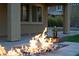 Outdoor fire pit area, perfect for entertaining friends and Gathering at 3870 Valles Caldera Ct, Las Vegas, NV 89118
