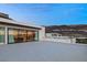 Expansive outdoor balcony with scenic mountain views, modern railing and plenty of space at 515 Serenity Point Dr, Henderson, NV 89012