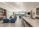 Open-concept living space with a gourmet kitchen and panoramic views at 515 Serenity Point Dr, Henderson, NV 89012