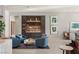 Stylish living room with a modern bar, comfortable seating, and elegant decor at 515 Serenity Point Dr, Henderson, NV 89012