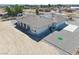 A nice desert home with a long open back patio and two garages at 660 Indian Rd, Pahrump, NV 89048
