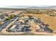 An aerial view of a home in a community featuring desert landscaping at 9570 Verde Way, Las Vegas, NV 89149
