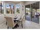Charming breakfast nook with backyard access at 9668 Doraville Ave, Las Vegas, NV 89149
