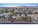 Beautiful single-story home showcasing desert landscaping, solar panels, and attached garage in a suburban setting at 9668 Doraville Ave, Las Vegas, NV 89149
