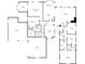 Detailed floor plan outlining the layout of rooms including bedrooms, bathrooms, kitchen, and garage at 9668 Doraville Ave, Las Vegas, NV 89149