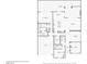 Detailed floor plan showcasing the layout of this well-designed home with 3 bedrooms and attached garage at 9938 Regency Canyon Way, Las Vegas, NV 89148