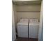 Convenient laundry room equipped with a washer and dryer for easy laundry days at 1341 Cinder Rock Dr # 101, Las Vegas, NV 89128