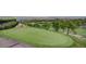 Beautiful, manicured golf course and putting green with lush landscaping at 15 Via Mantova # 308, Henderson, NV 89011