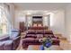 Large bedroom featuring dark wood furniture and a lounge area at 2339 Prometheus Ct, Henderson, NV 89074