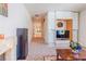 This hallway features a large shelving unit with a television at 2339 Prometheus Ct, Henderson, NV 89074