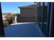 Private balcony with wrought iron railing offers serene outdoor space with neighborhood views at 2822 Poseidon Shore Ave, Henderson, NV 89052