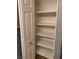 Linen closet with shelves at 2967 Juniper Hills Blvd # 104, Las Vegas, NV 89142