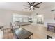 Expansive open-concept living area with modern finishes and neutral color palette at 401 Lacy Ln, Las Vegas, NV 89107