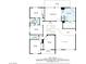 Detailed floor plan illustrating the layout and dimensions of the second floor at 7210 El Malpais St, Las Vegas, NV 89118