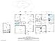Detailed two-story floor plan with dimensions and layout of rooms and outdoor spaces at 7210 El Malpais St, Las Vegas, NV 89118
