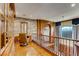 Upstairs office space with custom built in cabinetry and desk and natural light at 7210 El Malpais St, Las Vegas, NV 89118