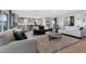 Spacious living room with plush seating, neutral tones, and an open concept design at 7277 W Landberg Ave, Las Vegas, NV 89178