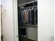 Well-organized closet with ample storage space for clothing and accessories at 7665 Calico Fields St, Las Vegas, NV 89149