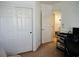 Bright office space featuring a spacious closet and doorway at 7665 Calico Fields St, Las Vegas, NV 89149