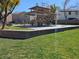 Beautiful park area with picnic tables and mature trees, perfect for outdoor gatherings at 7665 Calico Fields St, Las Vegas, NV 89149
