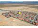 Aerial view of the neighborhood, highlighting the single-Gathering homes at 10186 Zeta Tucana St, Las Vegas, NV 89143