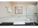 Bright bathroom featuring a bathtub with jet nozzles for a relaxing spa-like experience at 145 E Harmon Ave # 2007, Las Vegas, NV 89109