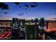 Gorgeous nighttime aerial view of the Las Vegas cityscape at 145 E Harmon Ave # 2007, Las Vegas, NV 89109