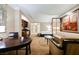 Hotel suite with a full open living area, kitchenette, bedroom and full bathroom at 145 E Harmon Ave # 2007, Las Vegas, NV 89109
