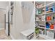 Functional mudroom featuring built-in storage, bench seating, and convenient hooks for organizing outerwear at 181 Cliff Valley Dr, Las Vegas, NV 89148