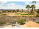 Backyard view from the roof showcasing the lush scenery and neighboring homes in the area at 1933 Davina St, Henderson, NV 89074